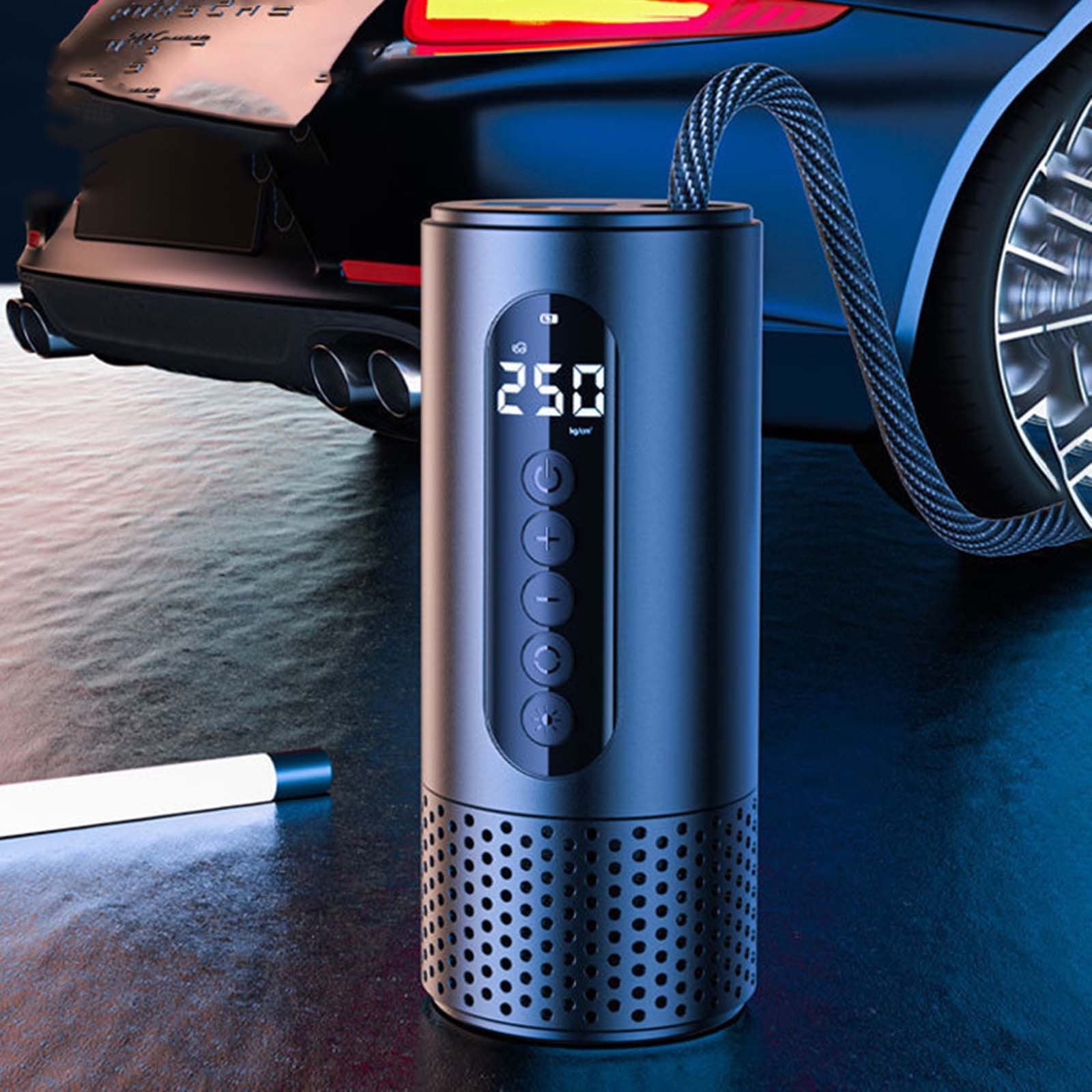 Kyusrd Tire Machine Portable Compressor: 30L/s,Fast Tire Machine,With 8000mAh Portable Pump,Suitable For Car Tires