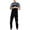 A Black, variant on VEKDONE 2025 Men's Denim Jumpsuits Summer Sleeveless Bib Overalls Fashion Slim Fit Jumpsuit Long Pants with Pockets A Black,X-Small