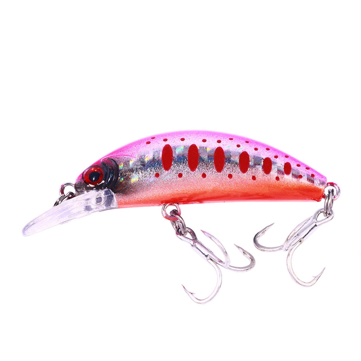 HENGJIA Fishing Lures, Jerkbait for Bass Fishing Minnow Lure Set, Fishing Plugs Sinking Hard Baits Swimbaits for Trout Bass Perch Fishing,10pcs