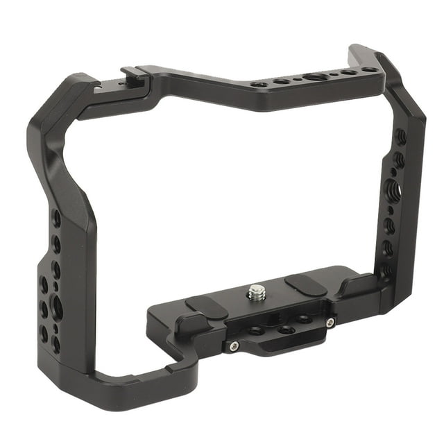 Camera Cage, Bottom Anti Slip Pad Camera Video Cage Aluminum Alloy for Photography