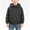 Dark Gray, variant on Boys Solid Hooded Jacket Kids Lightweight Windproof Casual Coat with Pockets School Spring Autumn Daily Outerwear Light Blue 6-7 Years