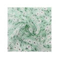 thumbnail image 4 of Women's Gypsophila Floral Scarf, Retro Lightweight Silky Satin Sunscreen Head Wrap Neck Scarves for Summer One Size Mint green, 4 of 6