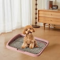 thumbnail image 6 of Flat Bottom Dog Toilet With Detachable Tray And Washable Surface For Easy Cleaning And Leak Prevention Pet Potty Ideal For Home Use And Corner Placement Perfect For Indoor Settings, 6 of 6