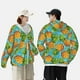 thumbnail image 4 of Fotbe Pineapple Chaqueta con Protección Solar UPF 50+ para Hombre y Mujer, Camisa con Capucha y Bolsillos-Large, 4 of 7