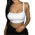 thumbnail image 3 of Women‘s Spaghetti Strap Crop Top, 3 of 5