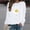 White, variant on Munlar Womens Cardigan Sweaters,Winter Womens Casual Sweatershirts Ladies Daisy Print Sweatshirt Sweater Tee Sweater