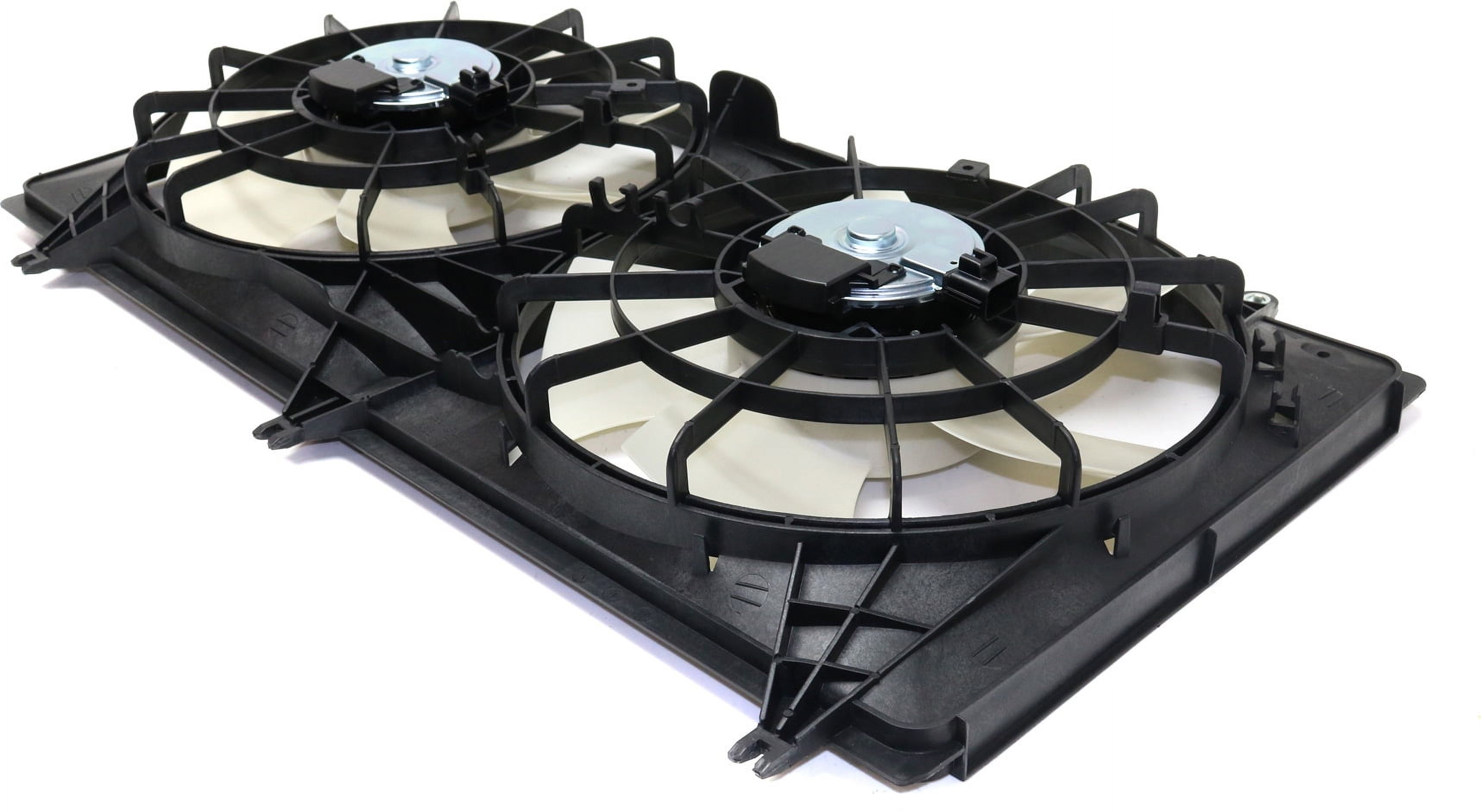 Replacement REPC160937 Cooling Fan Assembly Compatible with 2012-2015 Chevrolet Camaro Radiator