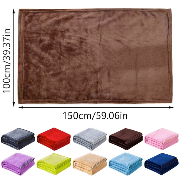 1 Blanket Blanket Throw Blanket Comfortable Fleece Blanket Warm Summer Throw Blanket for Living Room Bedroom 39X59 Inch Gentle Comforter