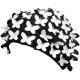 thumbnail image 2 of Gorro de baño NQ Con cuentas cosidas antirruido blanco, 2 of 4