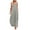 Gray, variant on gakvbuo Jumpsuits For Women Summmer Dressy Wedding Womens Fashion Summer Solid Casual Camis Sleeveless Suspender Jumpsuit
