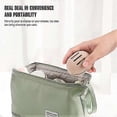 thumbnail image 4 of Makeup Sponge Holder Shatterproof Eco-Friendly Silicone Beauty Make Up Blender Case for Travel - Khaki, 4 of 5