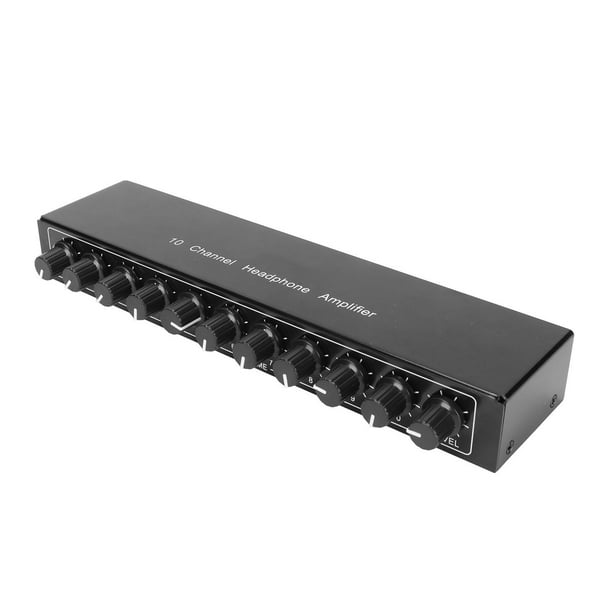 Stereo Headphone Splitter, 3.5mm Interface 100240V Stereo Headphone