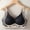Black, variant on Powerful Push up Seamless Bra Full Cup Wireless Brassiere No Underwire Full Cup Soft All-Day Lingerie