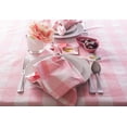 thumbnail image 4 of Buffalo Check Farmhouse Tablecloth Classic Pink & White 60x104 Inch, Perfect for Kitchen, Dining, Parties, and Picnics, WrinkleFree, 4 of 6