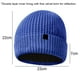 thumbnail image 2 of Gorros y gorras de lana para hombre: gorro de punto para invierno, 2 of 5