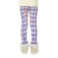 thumbnail image 5 of 3-13Years Winter Girls Fleece Lined Leggings Toddler Kids Thicken Warm Tights Trousers, 5 of 7