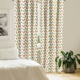 thumbnail image 2 of Ambesonne Surfboard Curtains, Fun Colorful Sports, Pair of 28"x95", Multicolor, 2 of 5