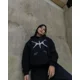 thumbnail image 3 of Sudadera con capucha de gran tamaño estilo casual de calle europea y americana Y2k para mujer, sudadera con estampado de dibujos animados retro Harajuku, 3 of 3