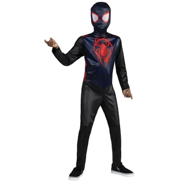 Boys' Marvel Miles Morales Spider-Man Costume by Jazwares - Size Medium