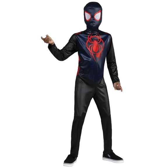 Boys' Marvel Miles Morales Spider-Man Costume by Jazwares - Size Large
