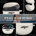 thumbnail image 4 of for Bose Ultra Open Earbuds Case Cover, Soft Silicone Case for Bose Ultra Open Ear Wireless Earbuds, Shockproof Protective Bose Open Ear Earbuds Case with Keychain, 4 of 7