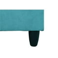 thumbnail image 6 of Starhome L Shaped Green Couch with Storage Ottoman(Pillows Included) Microfiber, 6 of 11