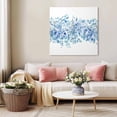 thumbnail image 5 of Blue Eucalyptus Leaves Wall Art Painting on Canvas, Spring Summer Botanical Floral Canvas Art Home Prints Wall Art Framed Modern Artwork for Living Room Bedroom Wall Decor 12x12in, 5 of 9