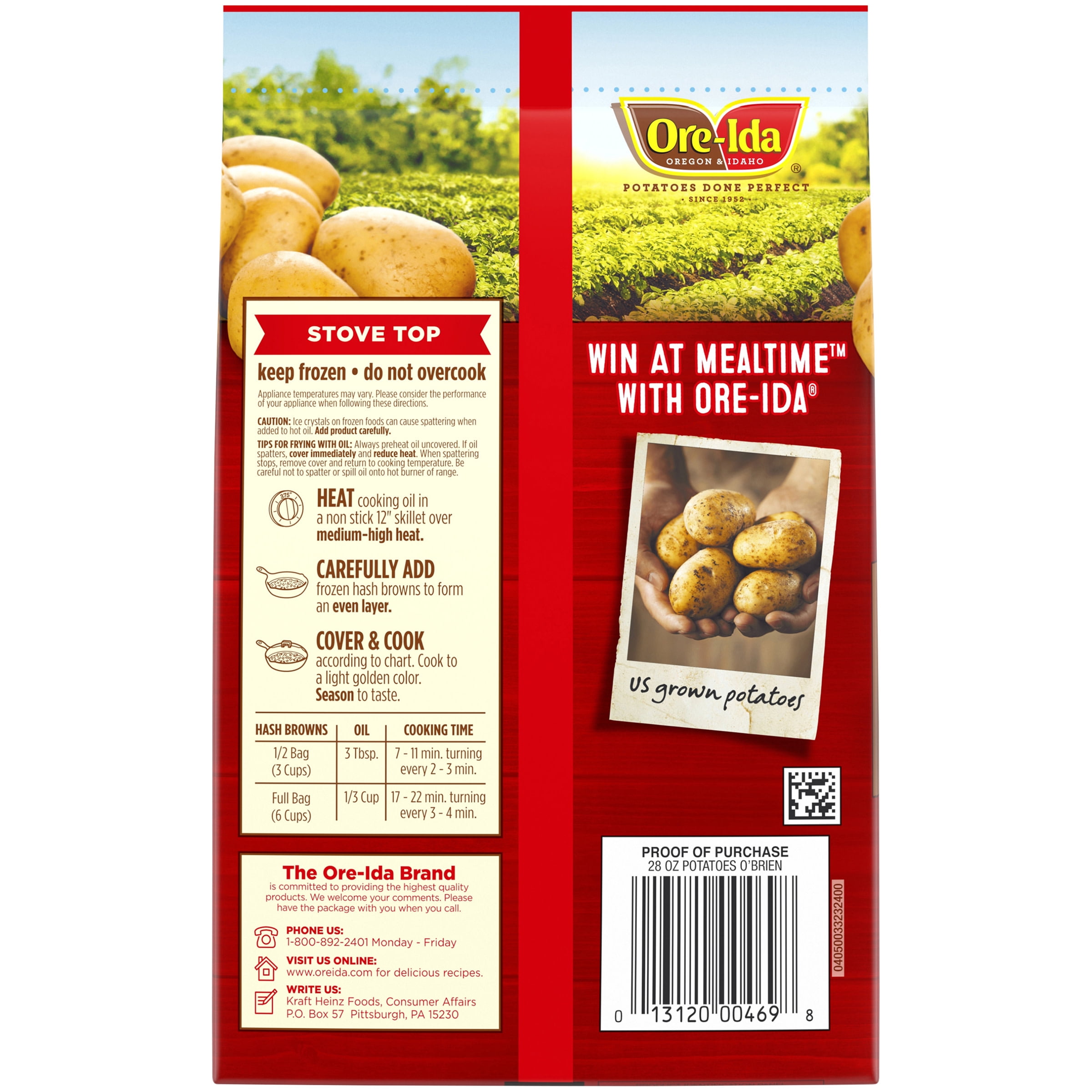 Featured image of post Ore Ida Potatoes O&#039;brien In Air Fryer