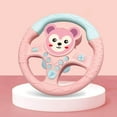 thumbnail image 3 of Steering Wheel Toy Interactive Game Sounding Toy driving fun. The multifunctional car for Motor Skil Toddler Monkey, 3 of 5
