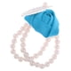 thumbnail image 1 of Pulseras de flores hechas a mano con perlas para novias y bodas. Azur, 1 of 9