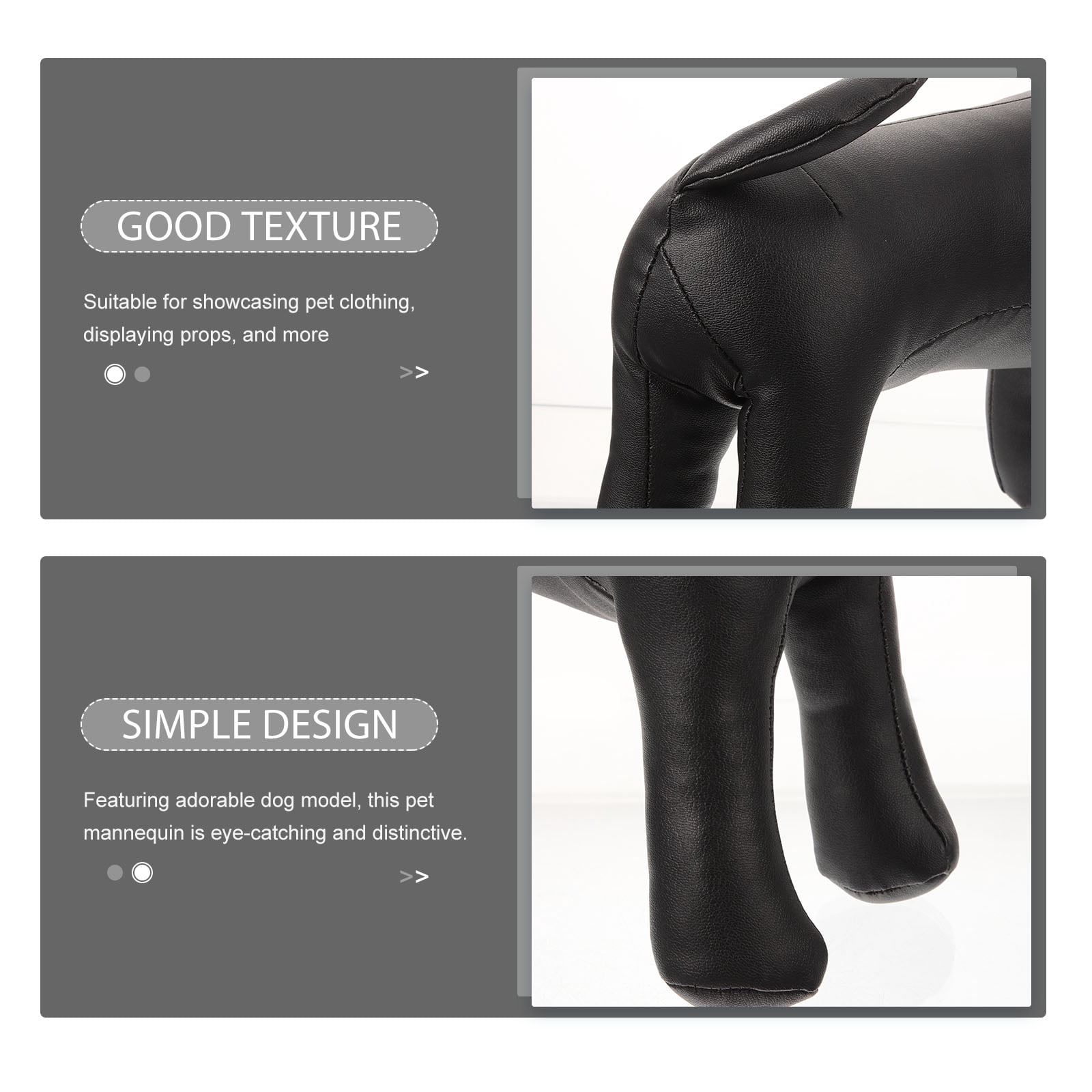 LOLIPPYY Lifelike Mannequin Made of PU for Display Pet Clothes