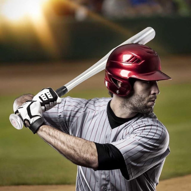 Antilog Palo de Softbol, ??28"Deportes Ligeros Acero Inoxidable Agarre Antideslizante Coche Autodefensa Béisbol Softbol Bate de Palo Amonsee No