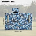 thumbnail image 7 of HUIACONG Shark Camo Golf Cart Seat Covers Comfortable Portable 2 Person Seats Cover Club Car Easy to Install Anti-Slip Fit Most Cars EZGO Yamaha Club Car, 7 of 7