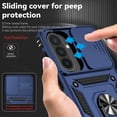 thumbnail image 6 of FIEWESEY for Samsung Galaxy A57 5G Case Built-in Slide Camera Cover & Kickstand Heavy Duty Protection Shockproof Phone Case for Samsung Galaxy A57 5G 6.7 inch,Blue, 6 of 8