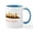 White/Blue Inside, variant on CafePress - Happy Easter Mugs - 11 oz Ceramic Mug - Novelty Coffee Tea Cup