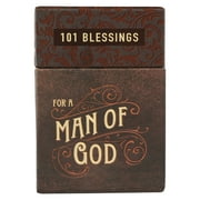 101 Blessings For a Man of God, Inspirational Scripture Cards to Keep or Share