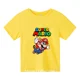 thumbnail image 3 of Ropa para niños de 3 a 14 años, camiseta de Supermarios, camiseta para niños y niñas, ropa para niños, camiseta de dibujos animados kawaii, camisetas para niños, camisetas de verano, 3 of 5