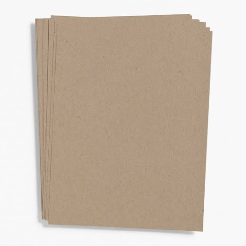Chipboard Sheets 8.5" x 11"