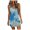 Blue, variant on Vedolay for Women's Summer Casual Sleeveless Beach Tank Dress Ruched 2023 Summer Mini Dresses,Pink L