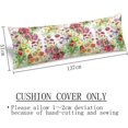 thumbnail image 3 of Flower Body Pillow Cover 20"x54" Pillow Case Wildflowers Flowers Spring Floral Long Pillow Cases Protector with Zipper Decorative Blossom Bedding Pillowcase Rectangle Soft Cushion Covers for Bed, 3 of 5