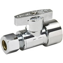 B&K ProLine 1/2 in. FIP X 3/8 in. Compression Brass Angle Stop Valve