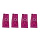 thumbnail image 3 of 10 fajas elásticas para decoración de banquetes de boda, bandas elásticas para cubrir sillas de color rosa y rojo, 3 of 8