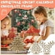 thumbnail image 4 of Calendario de Cuenta Regresiva de Navidad de Madera Árbol de Navidad Calendario de Cuenta Regresiva Soporte de Chocolate B, 4 of 5
