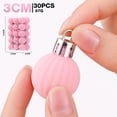 thumbnail image 5 of 30 Pcs 3cm Flocked Christmas Ball Ornaments Mini Velvet Shatterproof Christmas Ornaments with Hanging Loop for Xmas Tree Holiday Party, 5 of 5