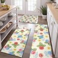 thumbnail image 2 of Pioneer Flower Floral Print Pattern Kitchen Rugs Sets Of 3,Kitchen Runner Rugs Non Skid Washable,Decorative Kitchen Floor Mats for Kitchen,Sink,Laundry,17X30 Inch + 17X47 Inch + 17X59 Inch, 2 of 6
