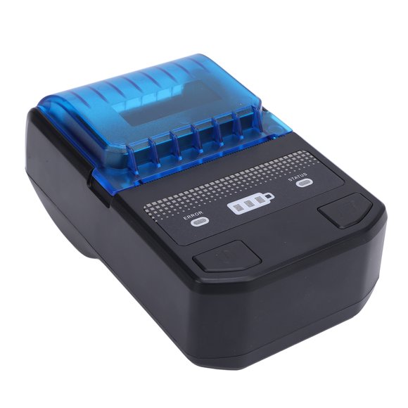 Shipping Label Printer, USB 58mm Label Printer 85mm/s Printing Speed Portable Wide Compatibility for Retail Logistics Warehouse