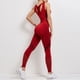 thumbnail image 2 of Conjunto de sujetador deportivo y leggings para mujer - Pantalones cortos de yoga, poliéster y spandex, cintura alta - Tallas S-XL, 2 of 6
