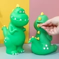 thumbnail image 3 of Dinosaur Piggy Bank, Money Box Toy Piggy Bank Money Bank Coin Bank Savings Piggy Bank for Girls Boys Thanksgiving Halloween Christmas Birthday Gift, 3 of 5