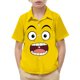 thumbnail image 1 of Las Niñas Serán Niñas Bruja Camisa Linda Impresión con Bolsillo Camisa de Manga Corta Casual para los Niños Camisa de Vestido de Manga Corta, 1 of 8