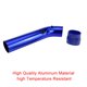 thumbnail image 3 of Tubo de aluminio - Kit de tubo de manguera de filtro de tubo de inducción de admisión de aire de aluminio universal para automóvil de 76 mm(Blue), 3 of 5